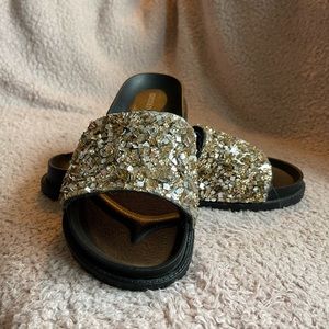Sparkly sandals